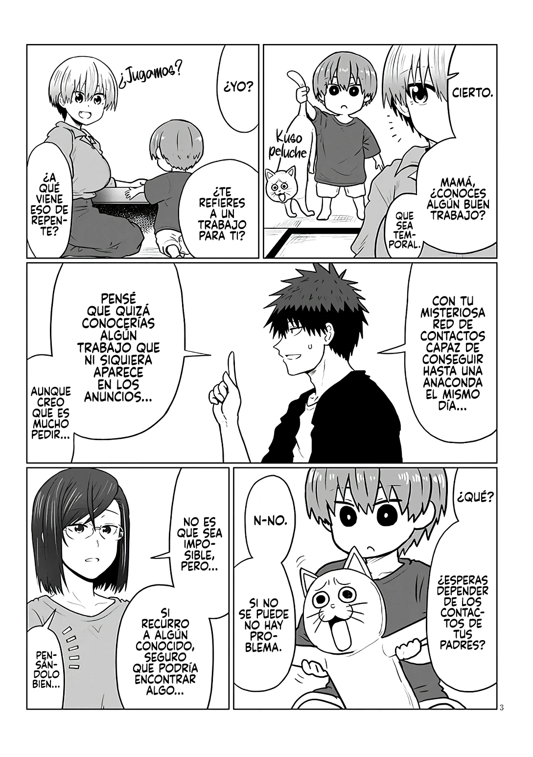 Uzaki-chan wa Asobitai! Capitulo 139 página 4