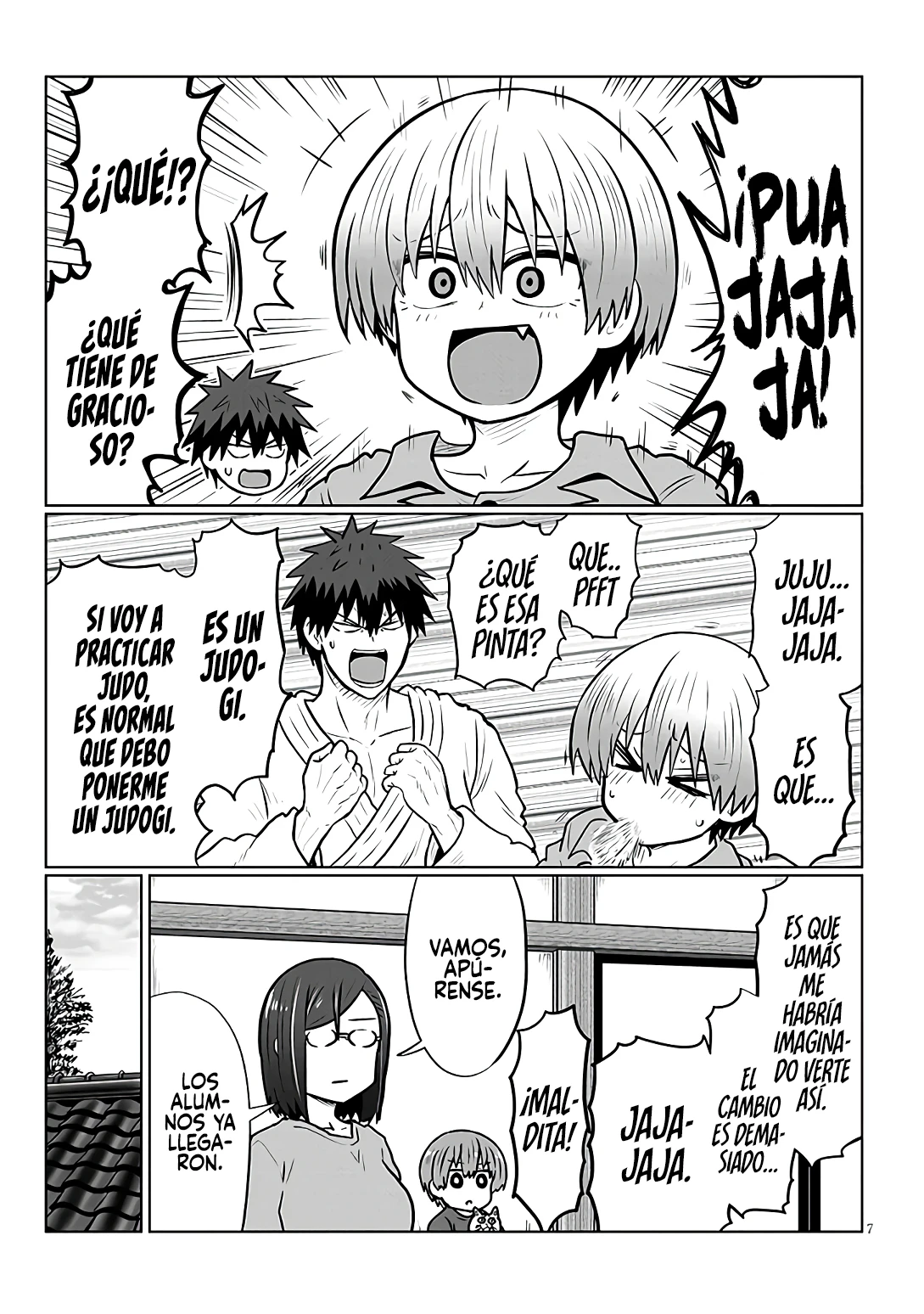 Uzaki-chan wa Asobitai! Capitulo 139 página 8