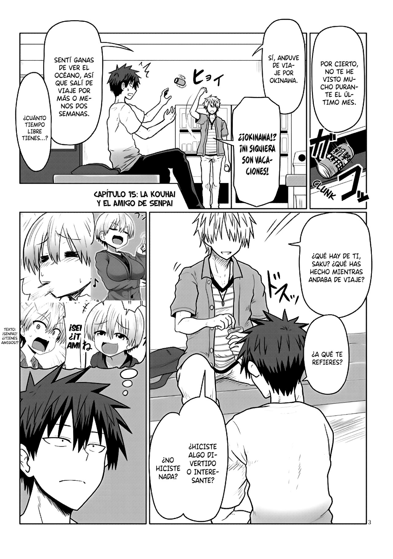 Uzaki-chan wa Asobitai! Capitulo 15 página 4