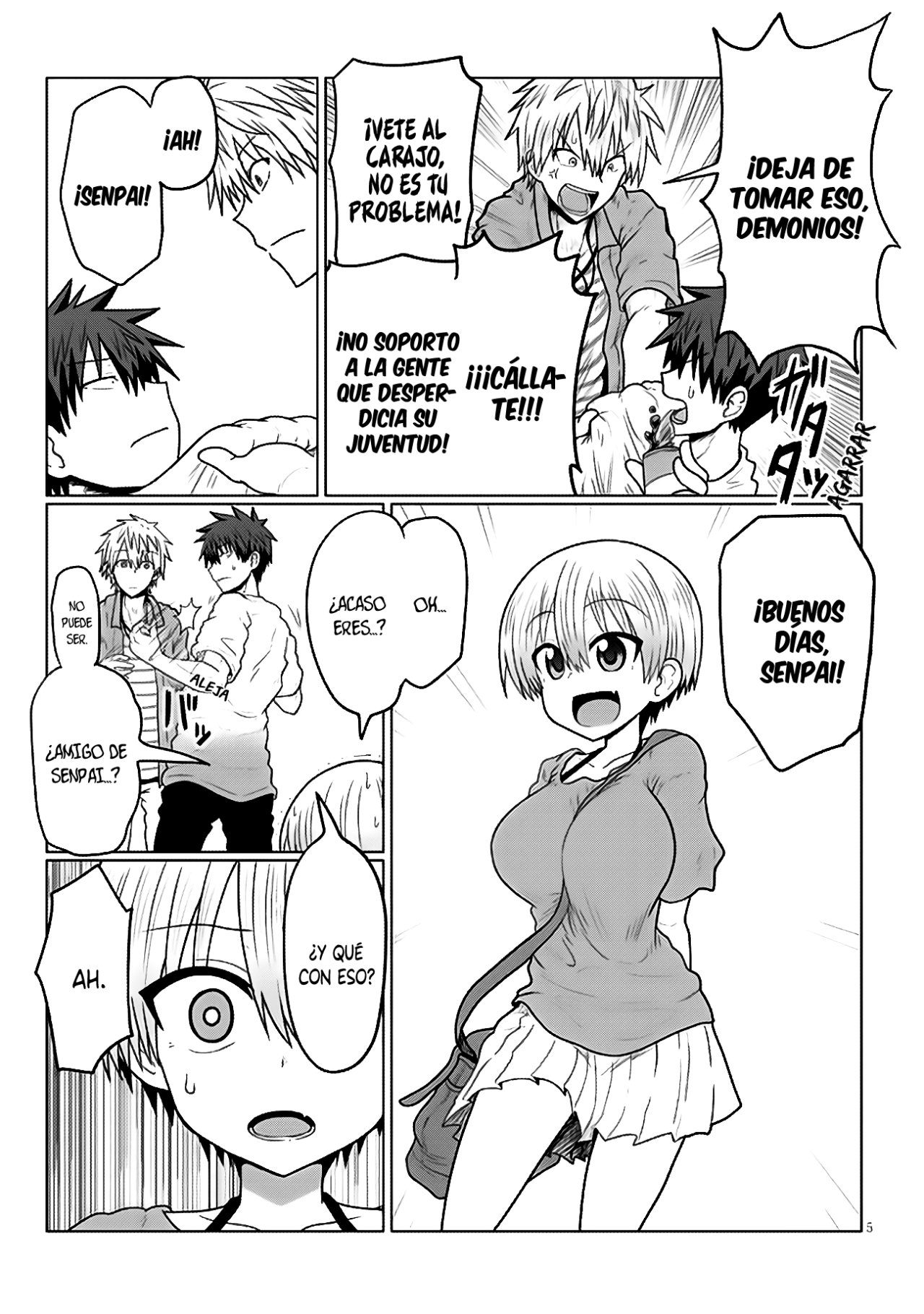 Uzaki-chan wa Asobitai! Capitulo 15 página 6