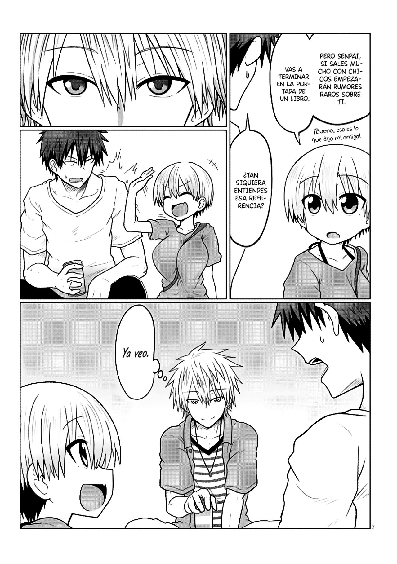 Uzaki-chan wa Asobitai! Capitulo 15 página 8