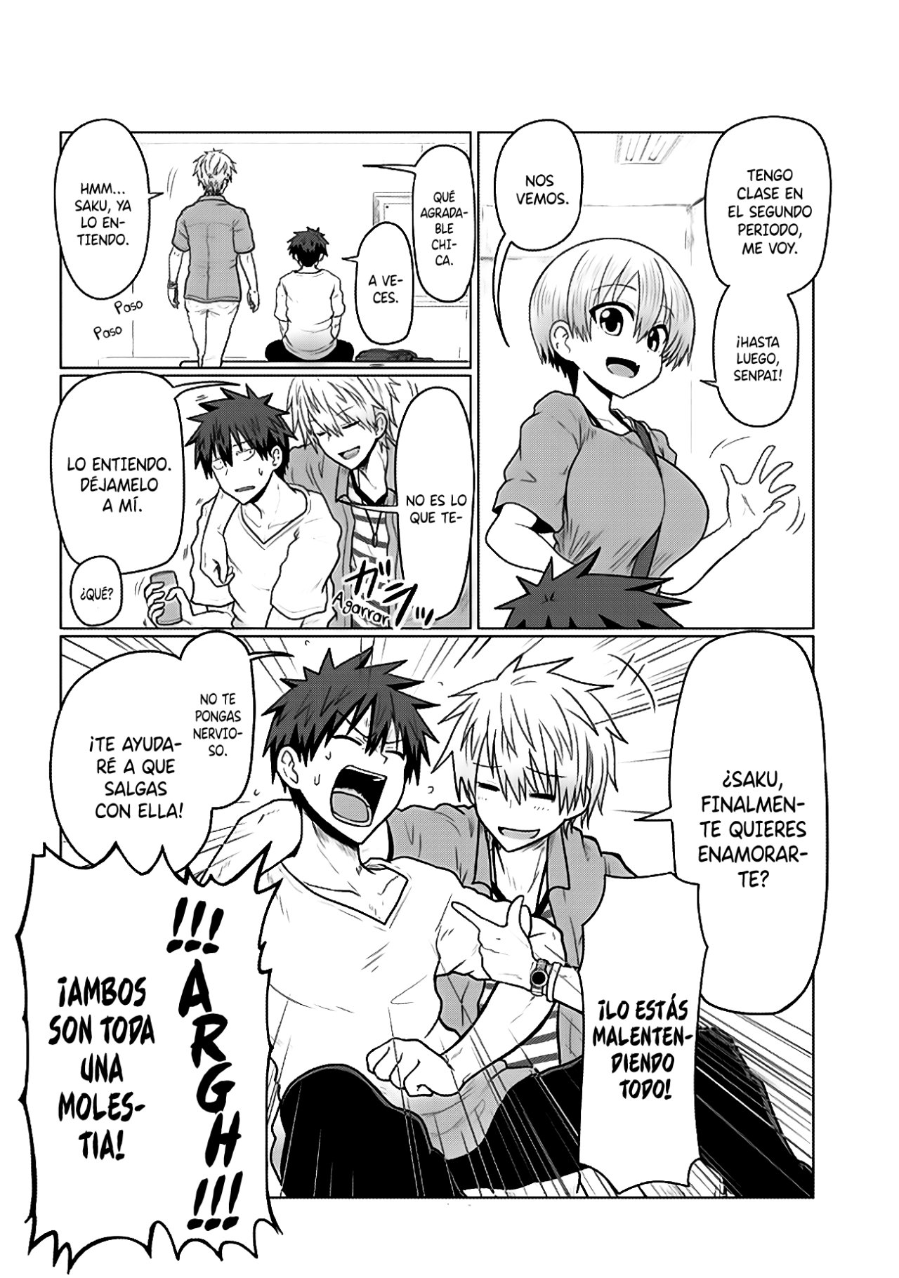 Uzaki-chan wa Asobitai! Capitulo 15 página 9