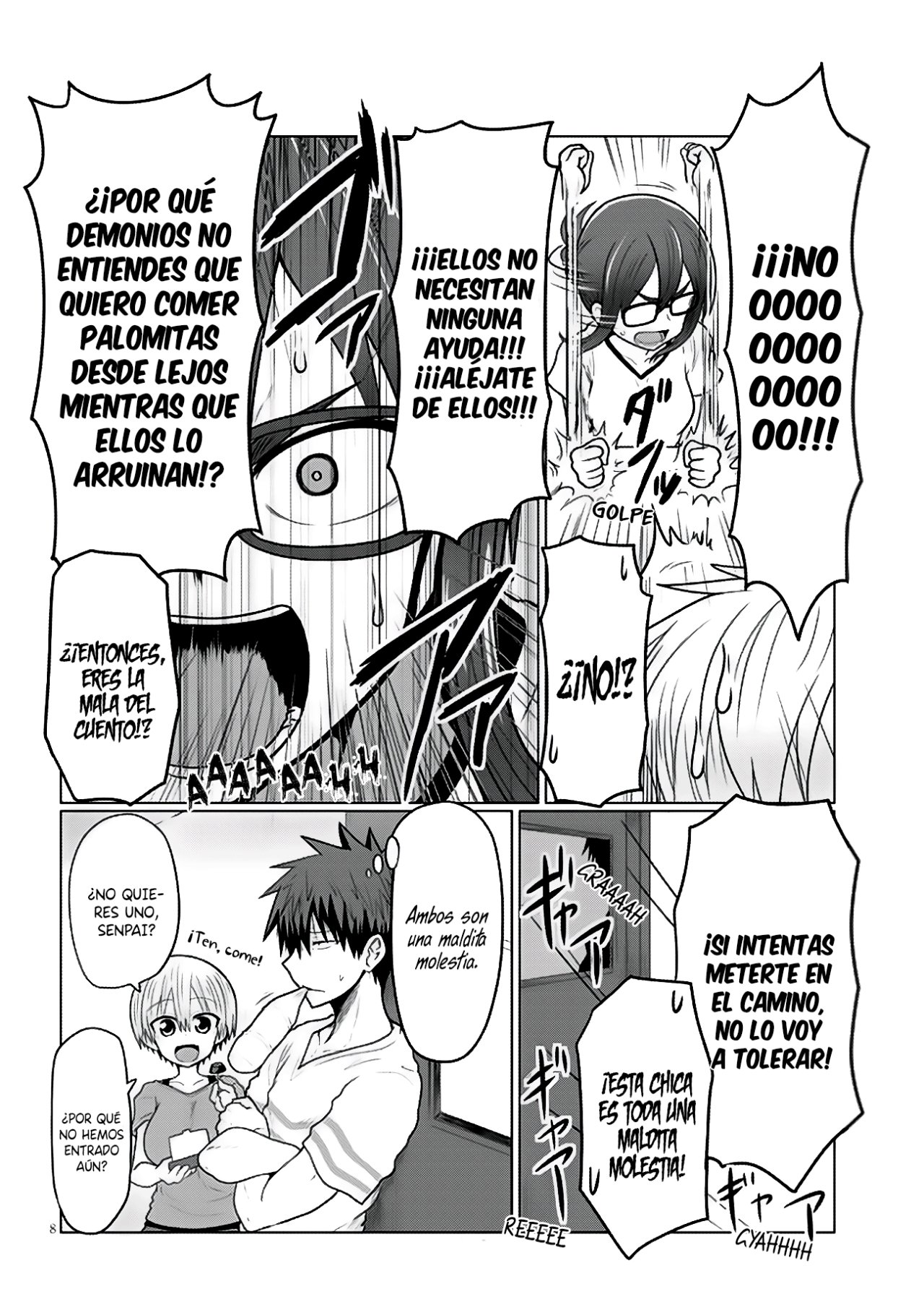 Uzaki-chan wa Asobitai! Capitulo 16 página 9
