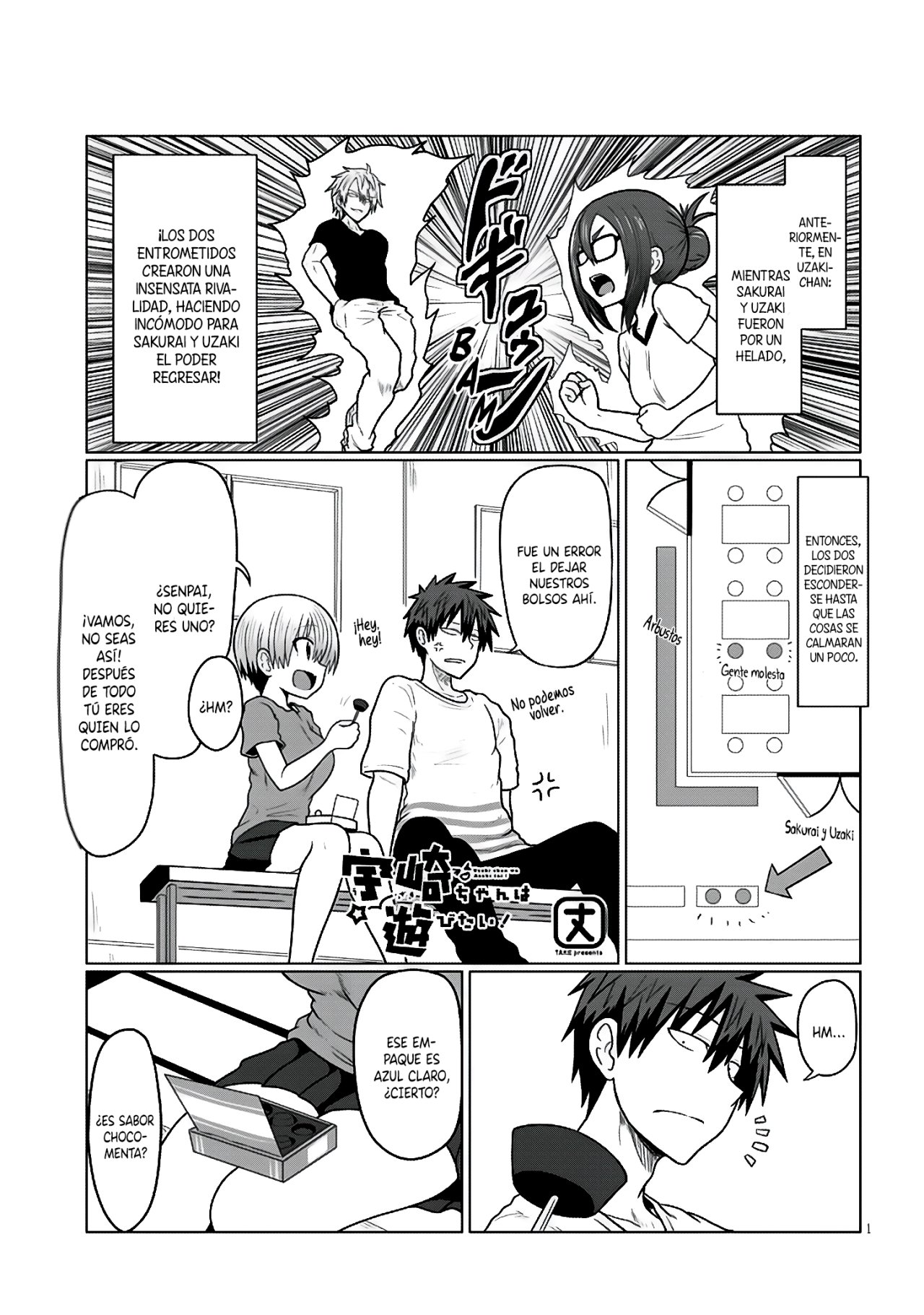 Uzaki-chan wa Asobitai! Capitulo 17 página 2