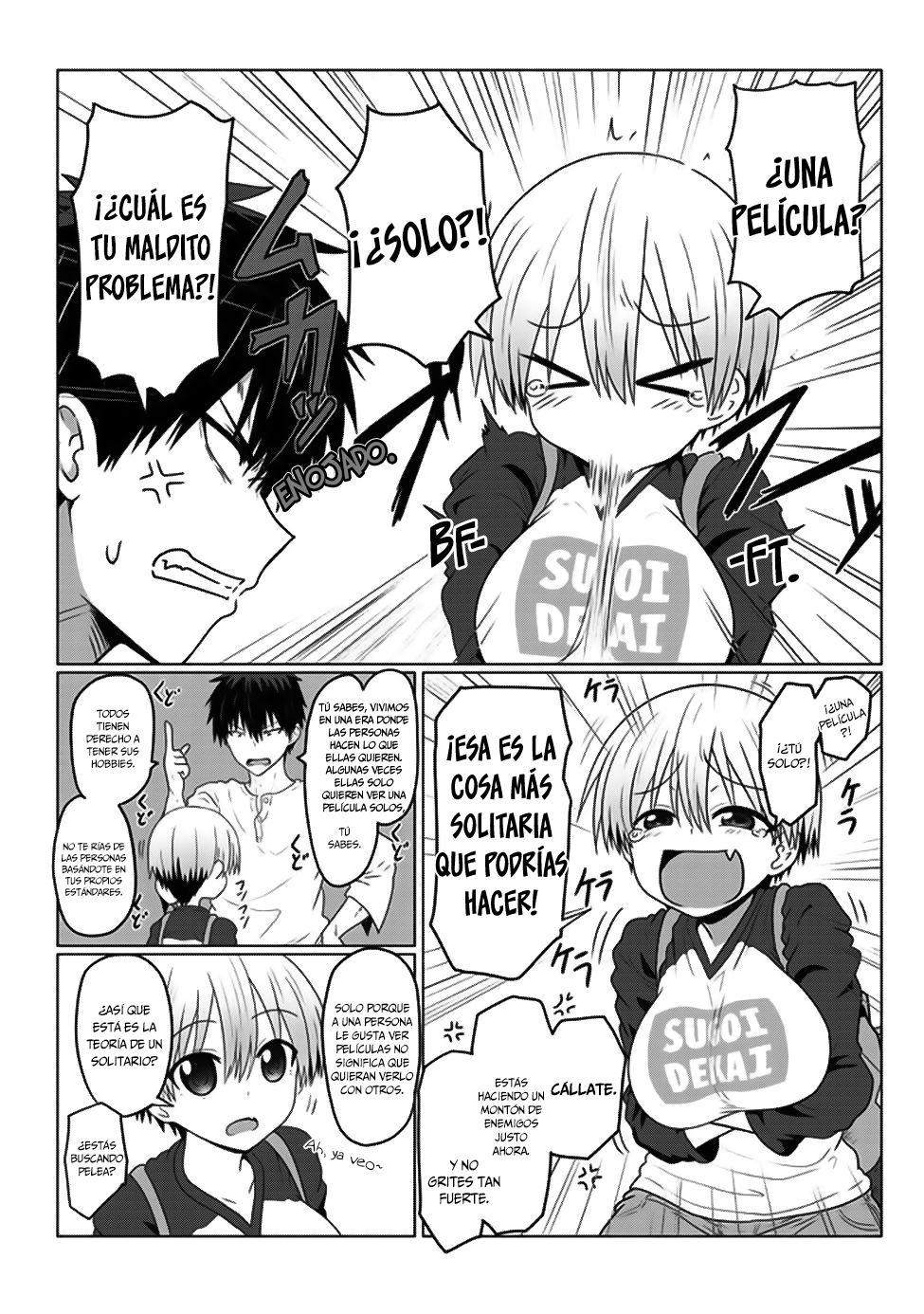 Uzaki-chan wa Asobitai! Capitulo 2 página 5