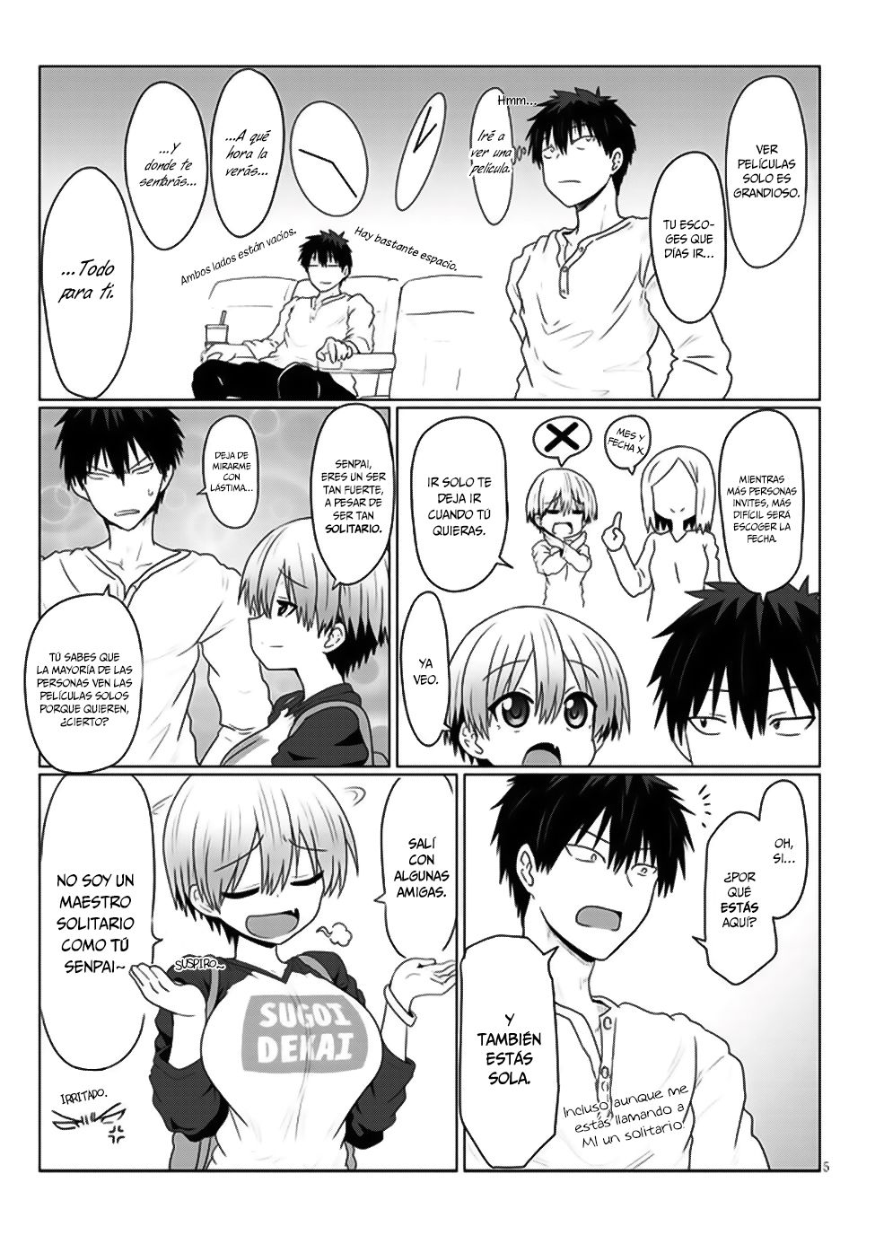 Uzaki-chan wa Asobitai! Capitulo 2 página 6
