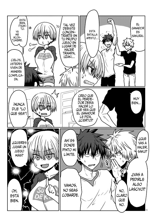 Uzaki-chan wa Asobitai! Capitulo 28 página 12
