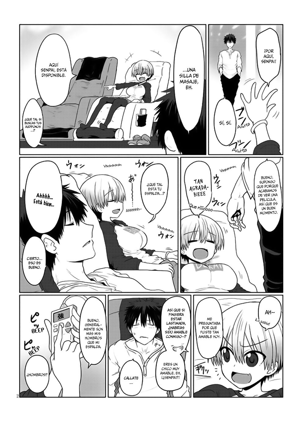Uzaki-chan wa Asobitai! Capitulo 3 página 3