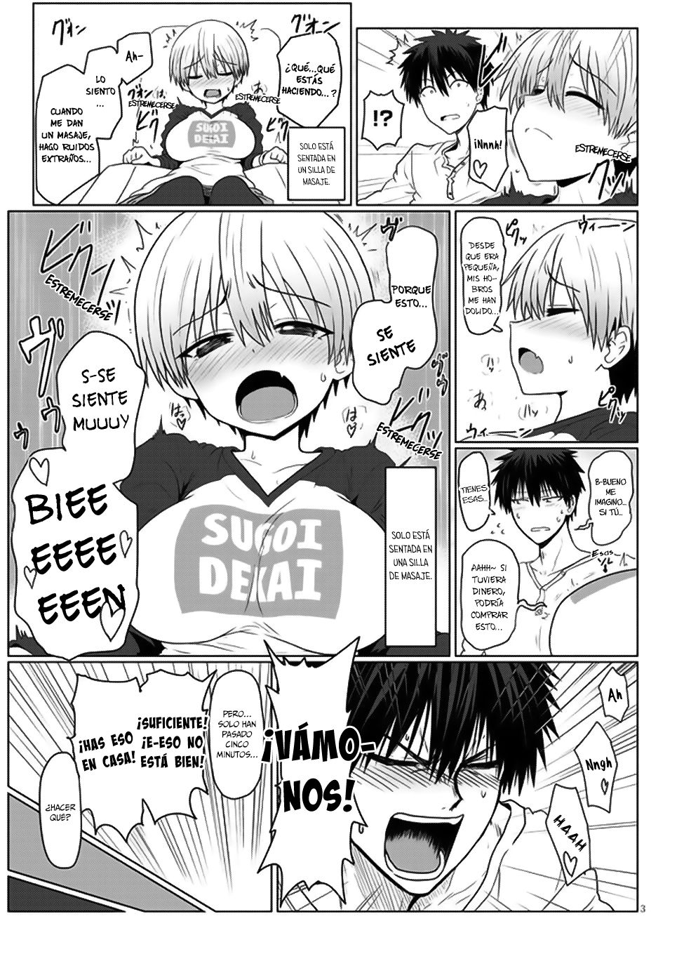Uzaki-chan wa Asobitai! Capitulo 3 página 4