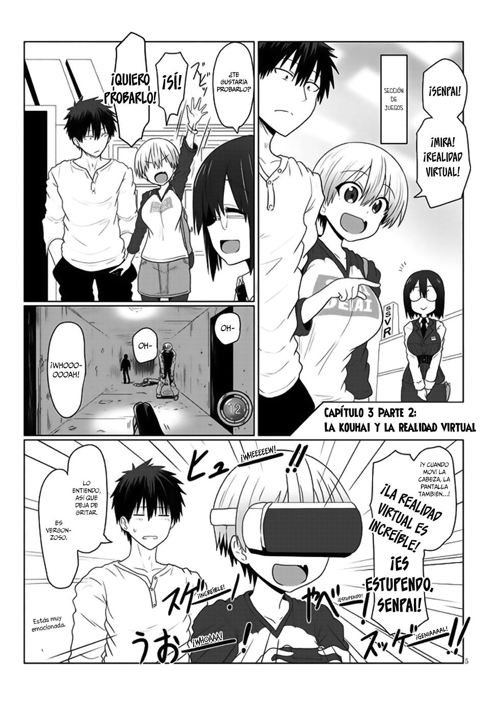 Uzaki-chan wa Asobitai! Capitulo 3 página 6