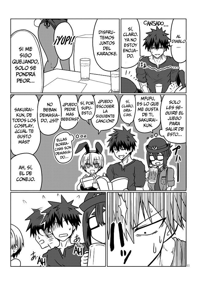 Uzaki-chan wa Asobitai! Capitulo 32 página 12