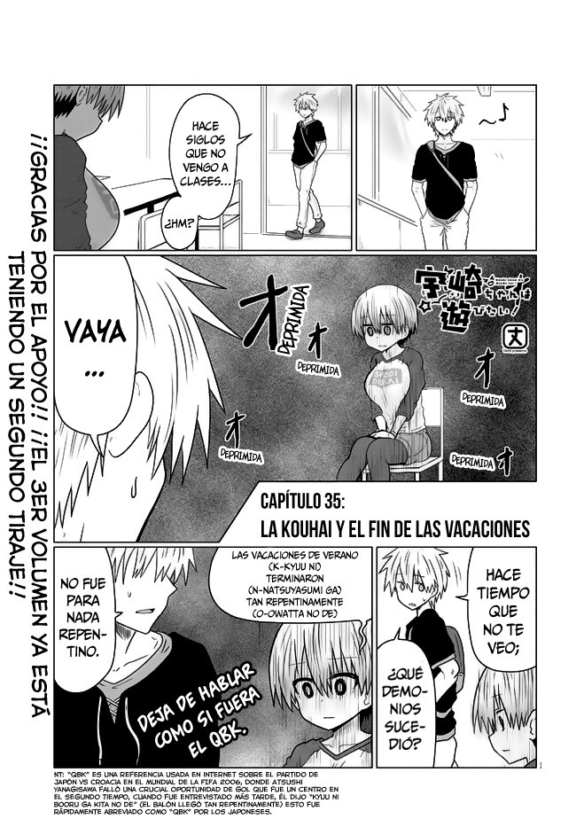 Uzaki-chan wa Asobitai! Capitulo 35 página 2