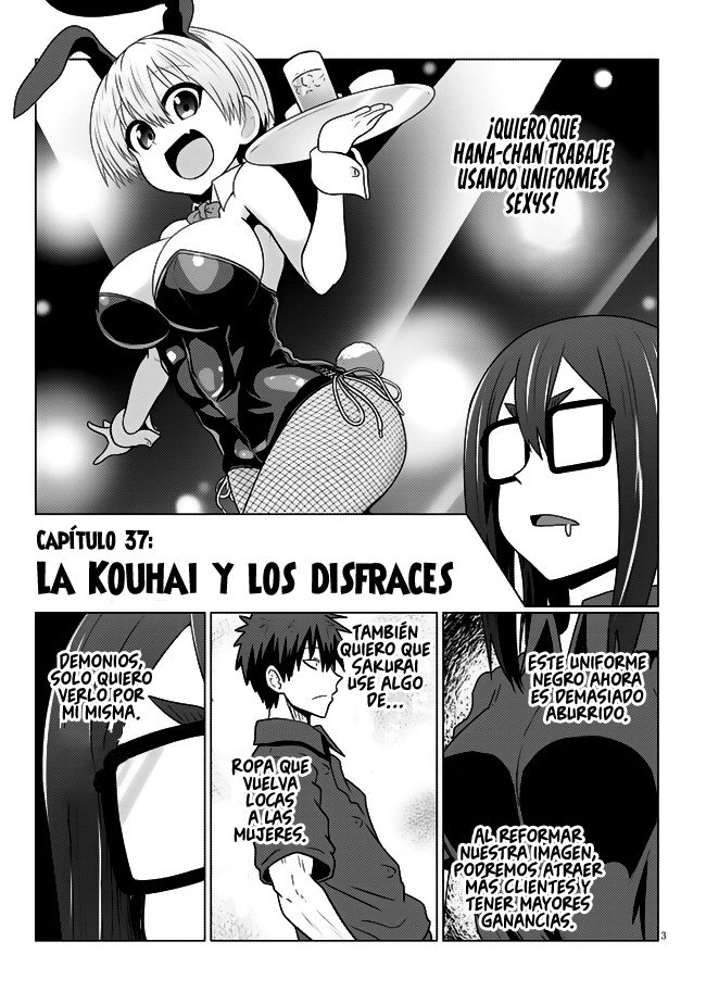 Uzaki-chan wa Asobitai! Capitulo 37 página 4