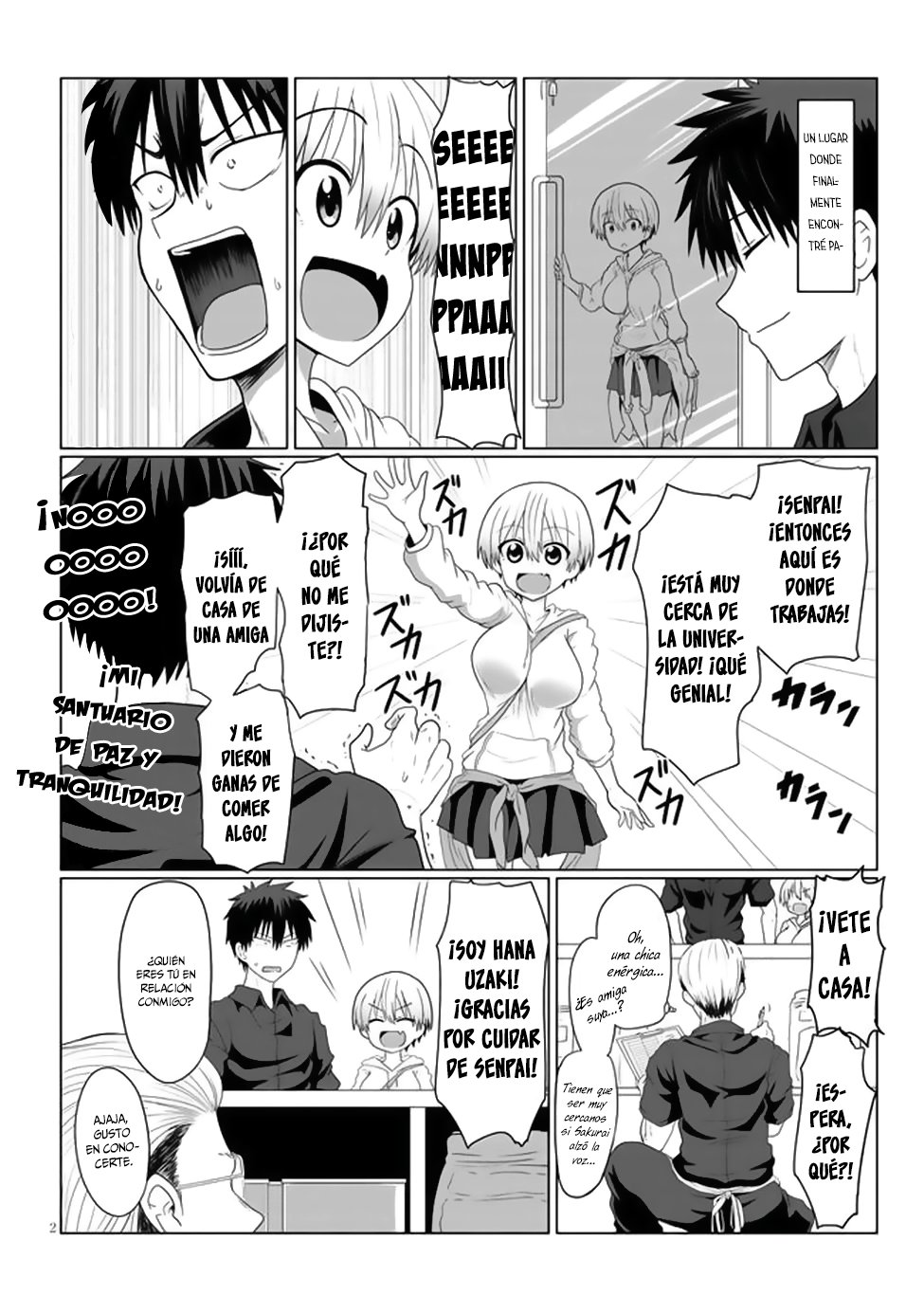 Uzaki-chan wa Asobitai! Capitulo 4 página 3