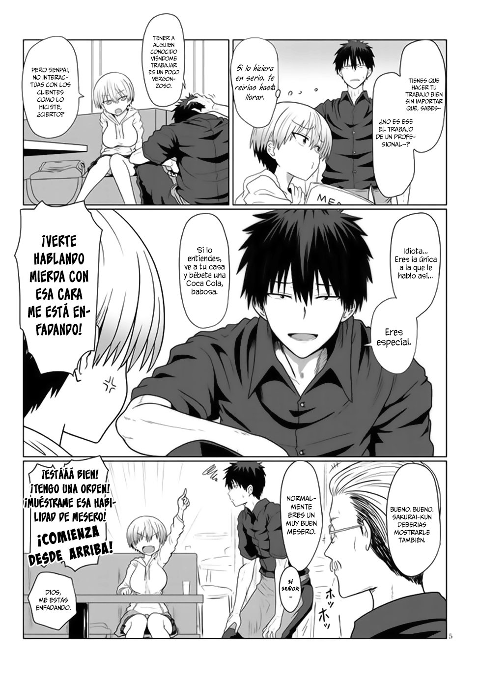 Uzaki-chan wa Asobitai! Capitulo 4 página 6