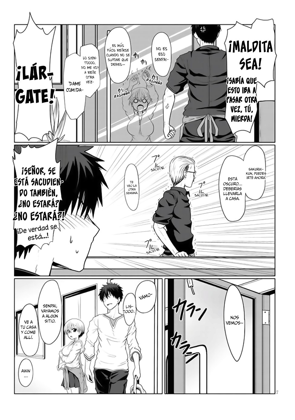 Uzaki-chan wa Asobitai! Capitulo 4 página 8
