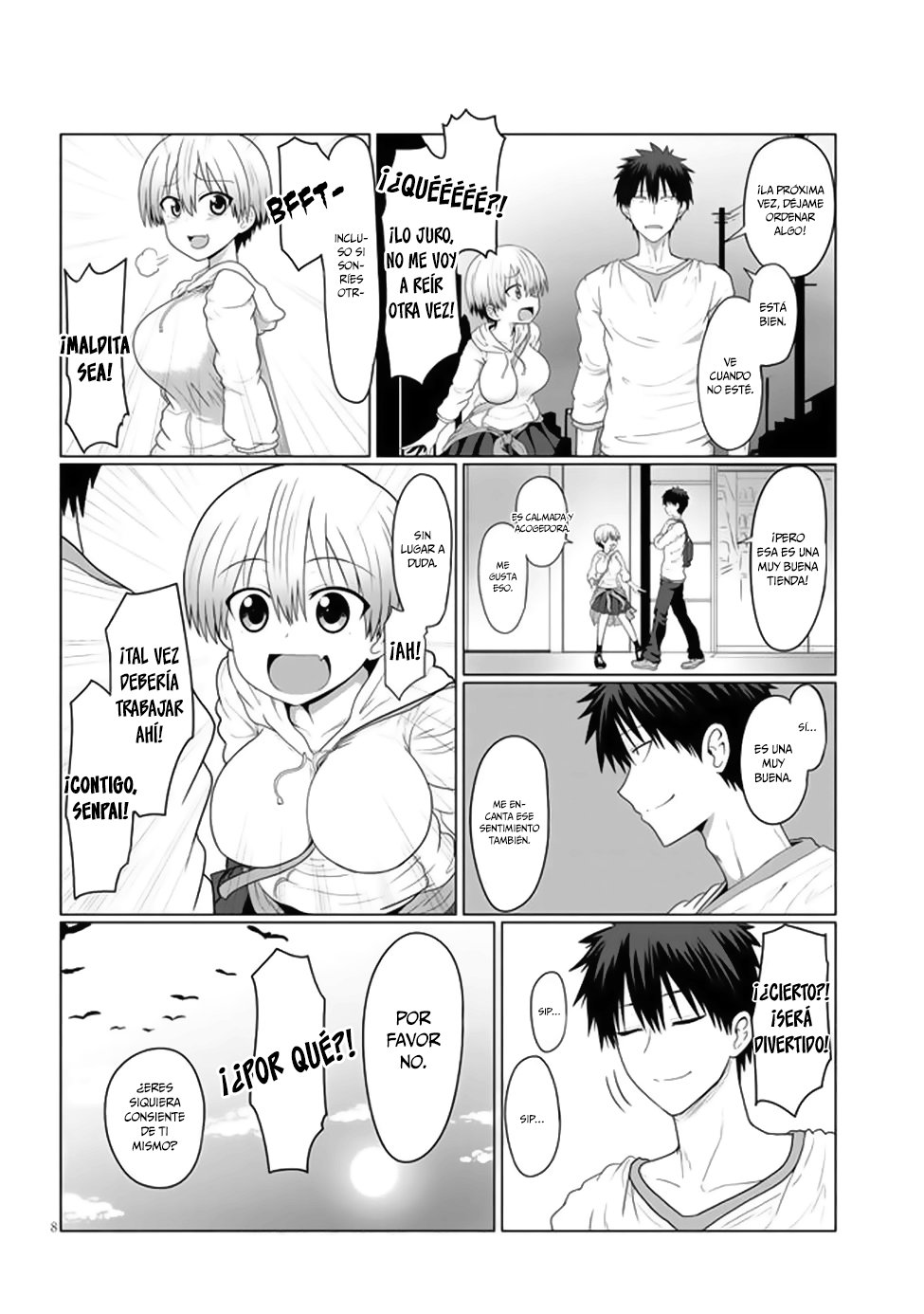 Uzaki-chan wa Asobitai! Capitulo 4 página 9