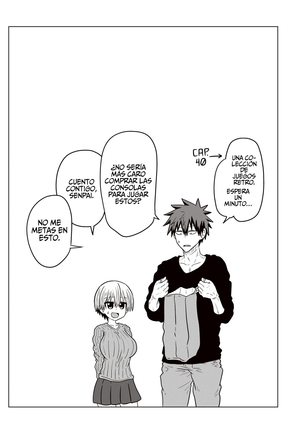 Uzaki-chan wa Asobitai! Capitulo 42.5 página 11