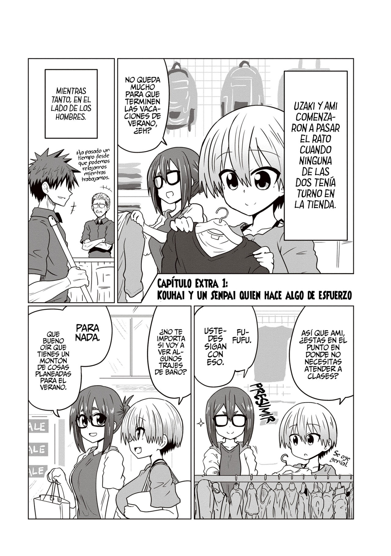 Uzaki-chan wa Asobitai! Capitulo 42.5 página 13