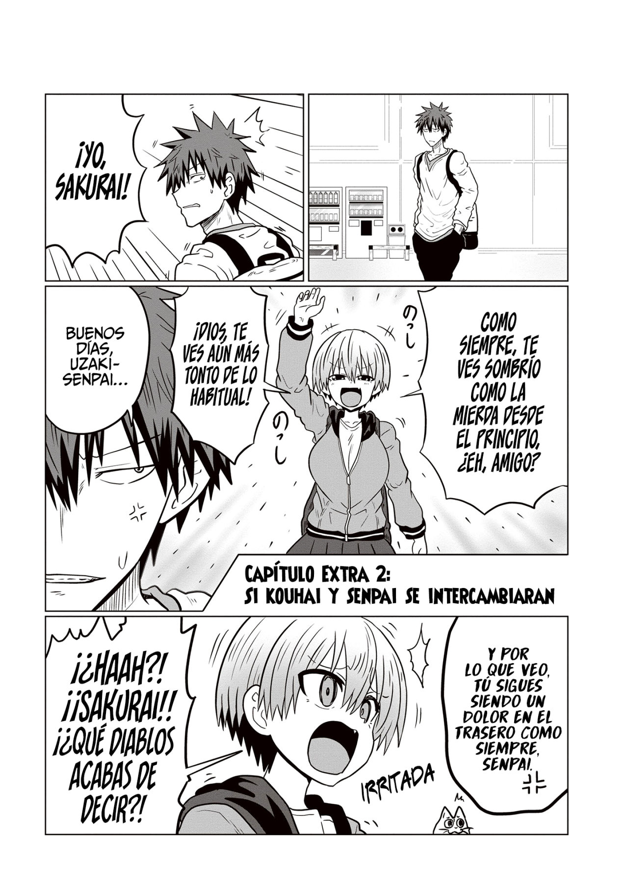 Uzaki-chan wa Asobitai! Capitulo 42.5 página 17