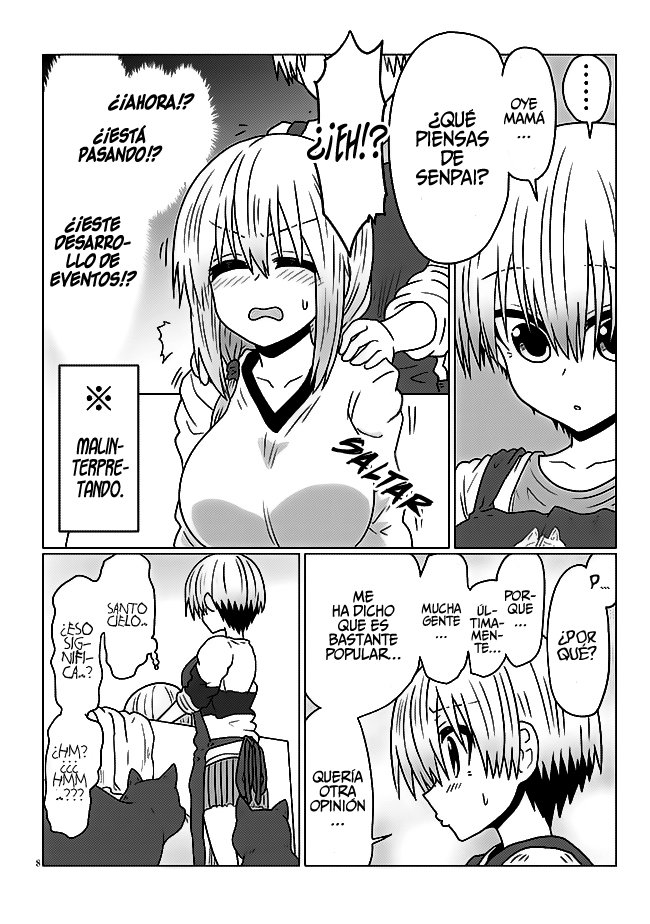 Uzaki-chan wa Asobitai! Capitulo 45 página 10