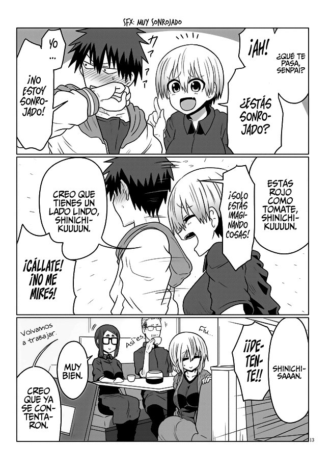 Uzaki-chan wa Asobitai! Capitulo 46 página 14