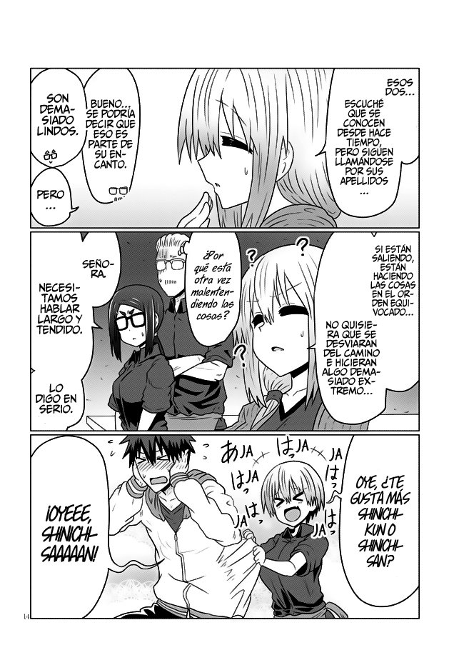 Uzaki-chan wa Asobitai! Capitulo 46 página 15