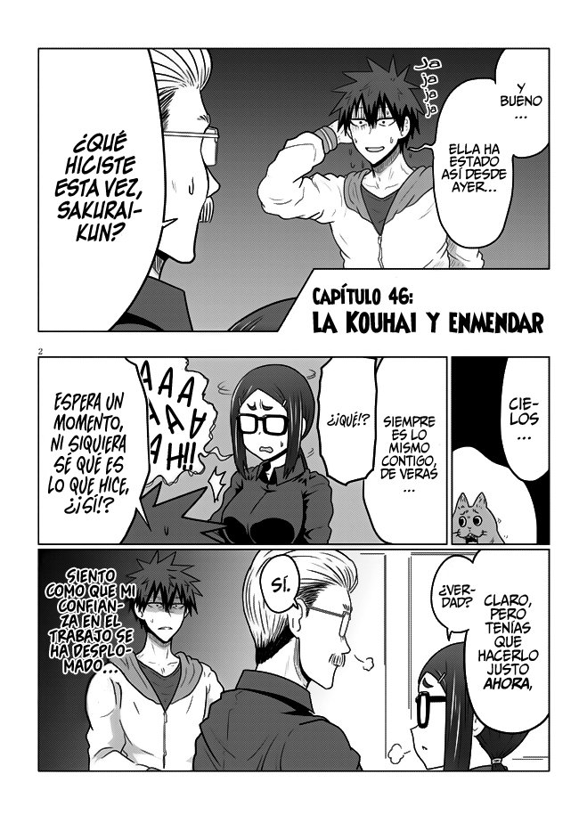 Uzaki-chan wa Asobitai! Capitulo 46 página 3