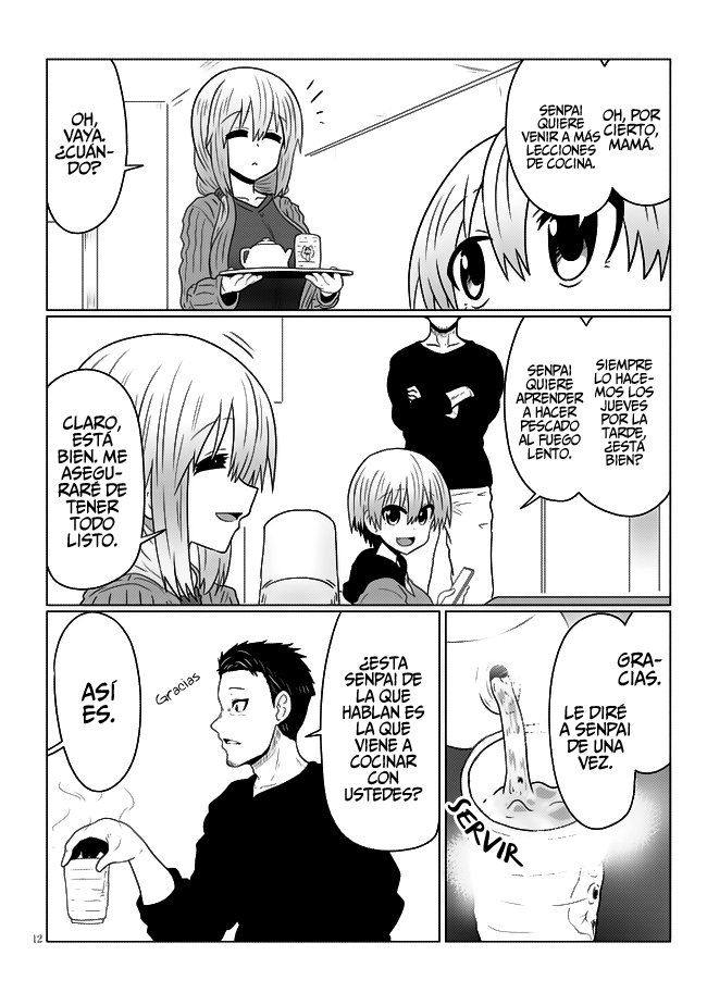 Uzaki-chan wa Asobitai! Capitulo 47 página 14