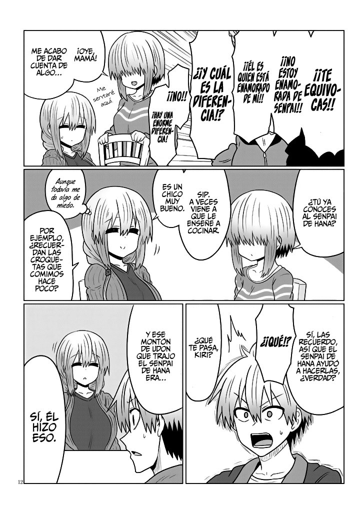 Uzaki-chan wa Asobitai! Capitulo 48 página 14
