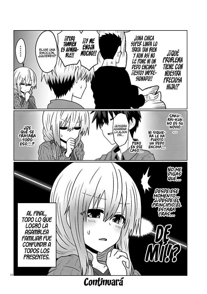 Uzaki-chan wa Asobitai! Capitulo 48 página 16