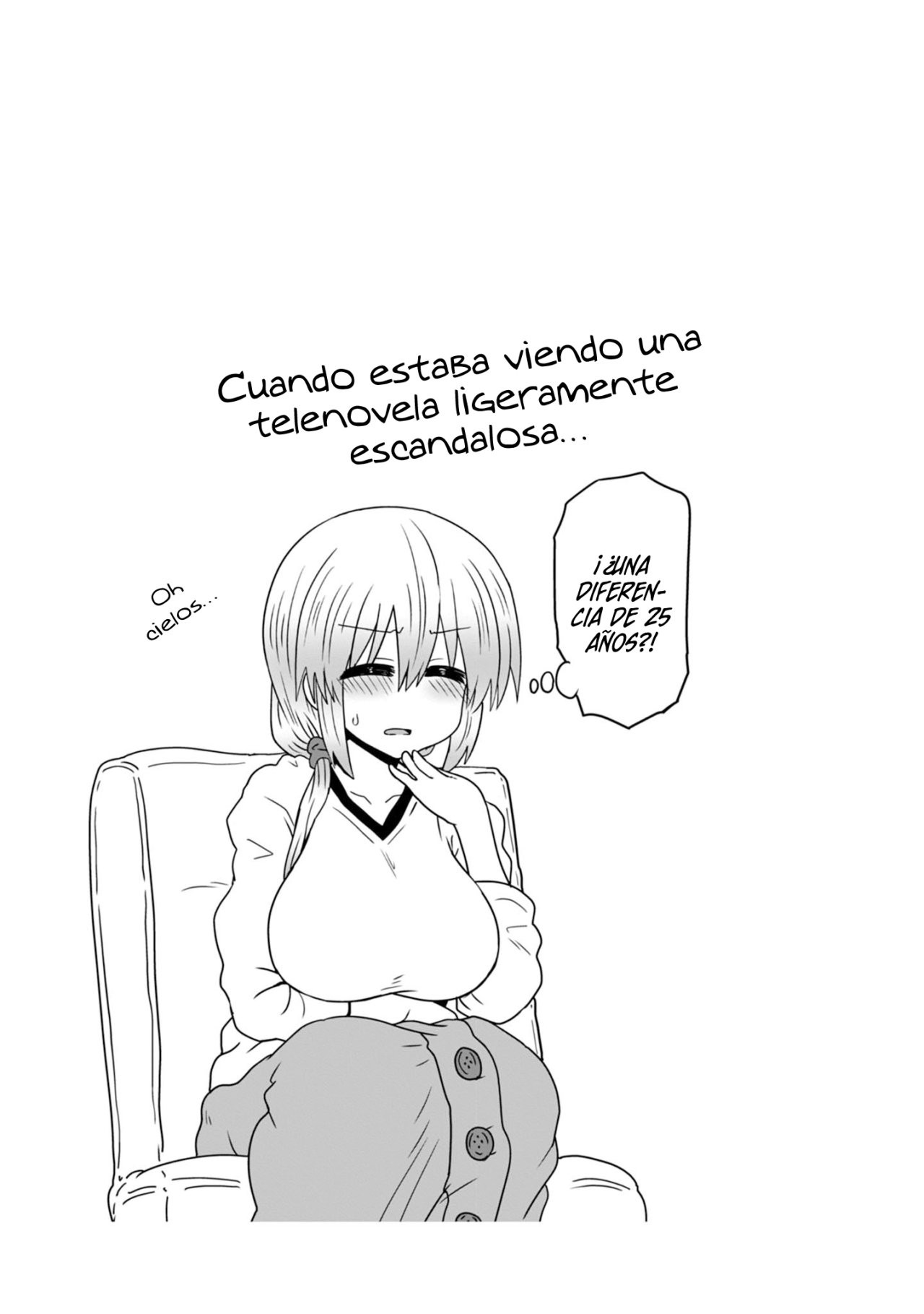 Uzaki-chan wa Asobitai! Capitulo 50.5 página 4