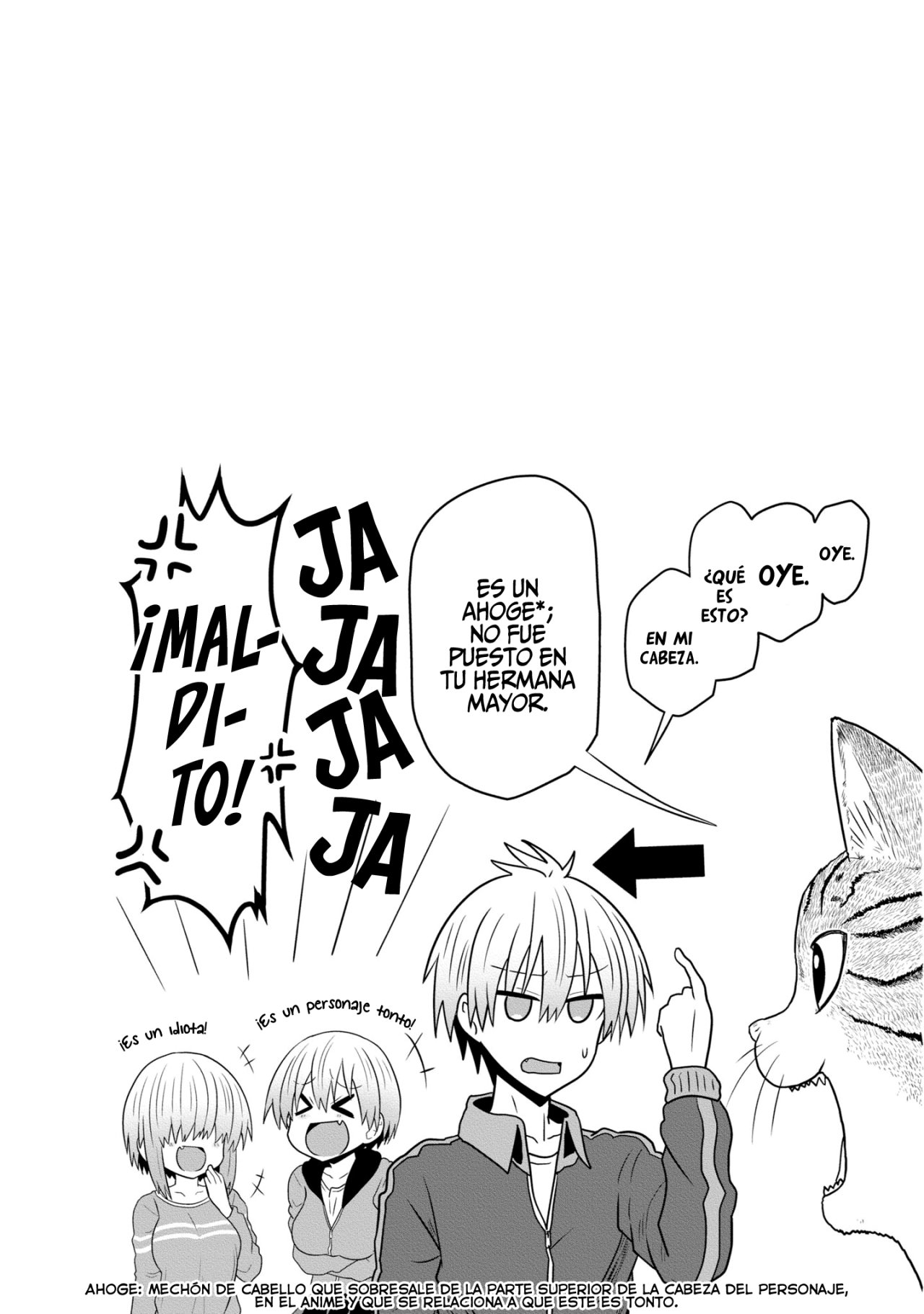 Uzaki-chan wa Asobitai! Capitulo 53.5 página 12