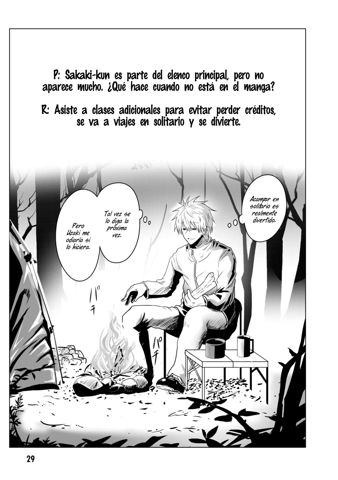 Uzaki-chan wa Asobitai! Capitulo 53.5 página 8