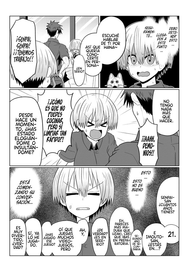 Uzaki-chan wa Asobitai! Capitulo 54 página 13