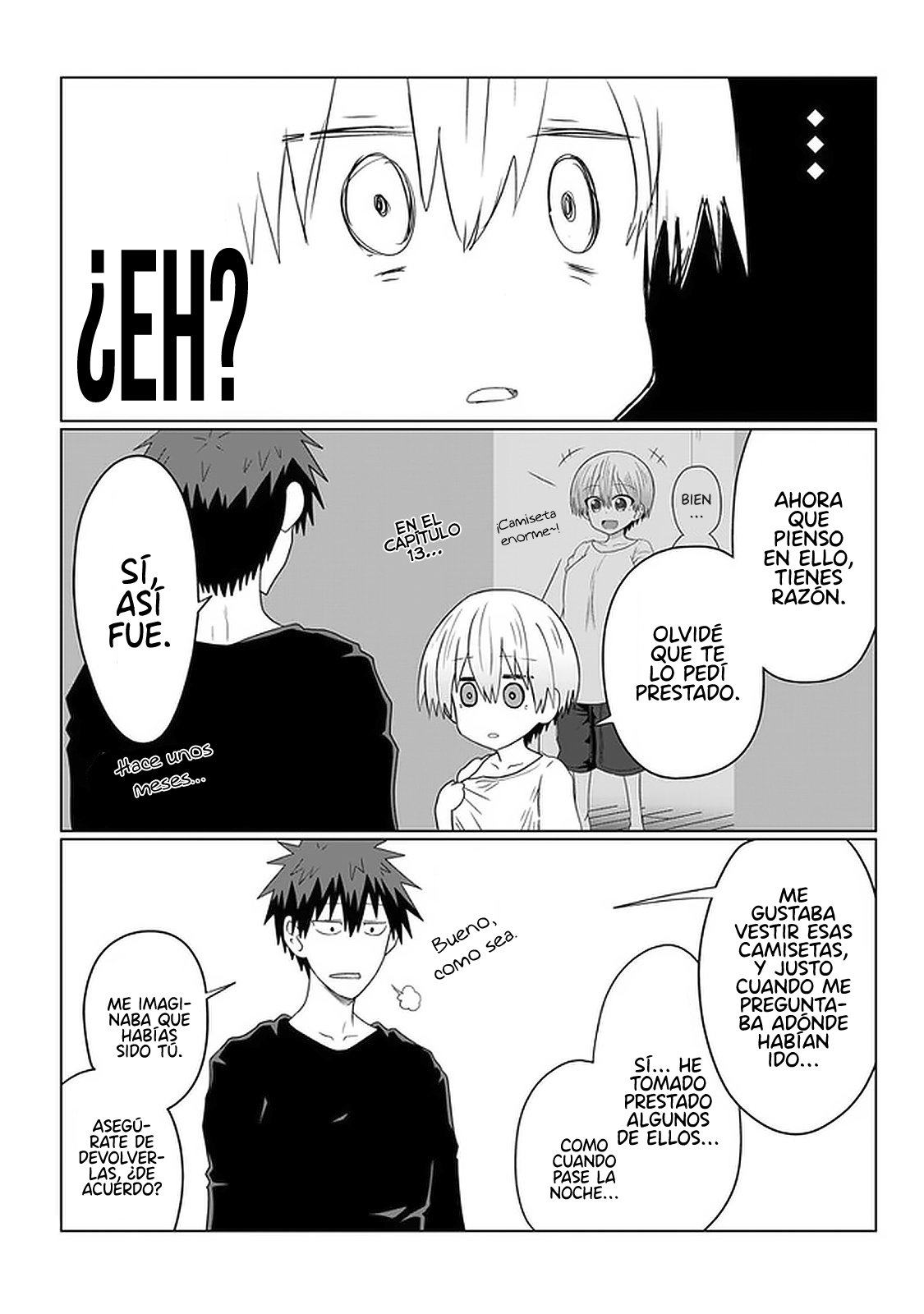 Uzaki-chan wa Asobitai! Capitulo 58 página 12