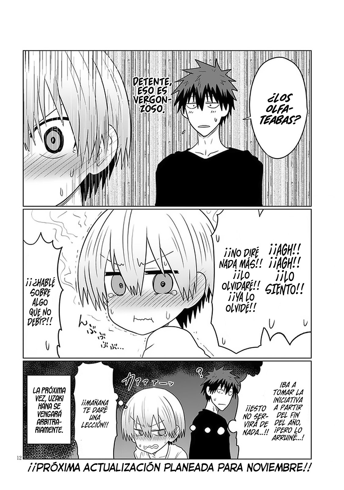 Uzaki-chan wa Asobitai! Capitulo 58 página 14