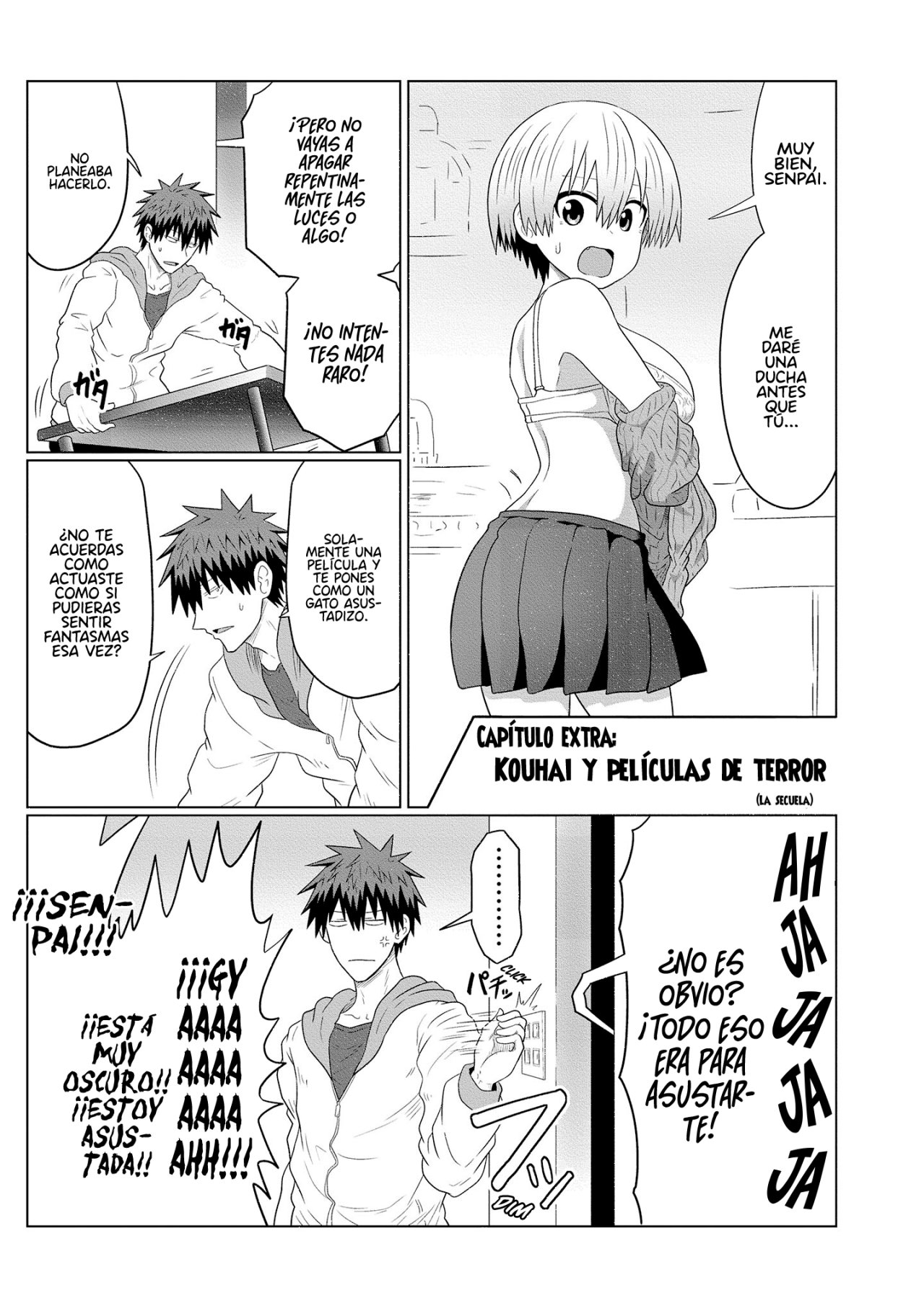 Uzaki-chan wa Asobitai! Capitulo 64.5 página 18