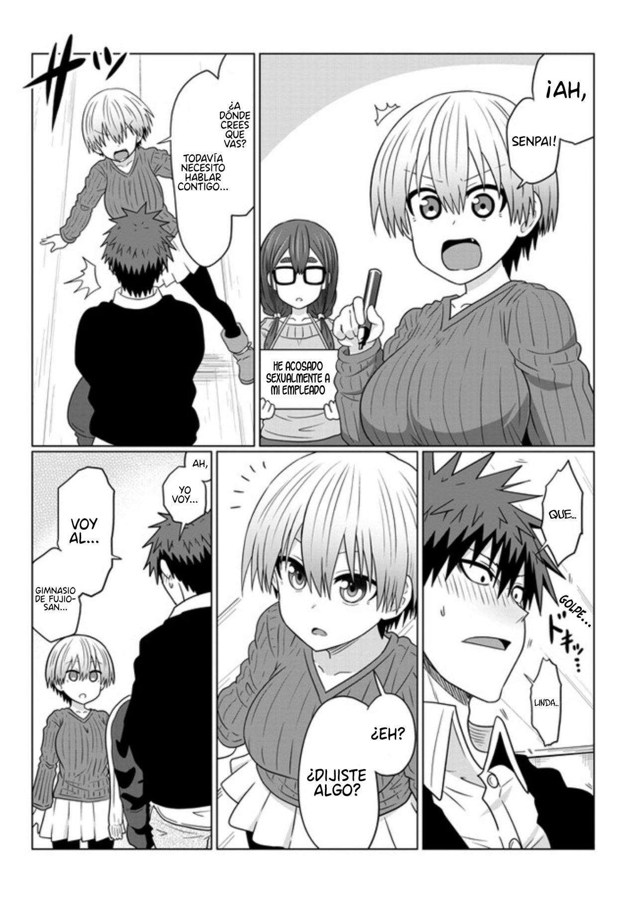 Uzaki-chan wa Asobitai! Capitulo 71 página 12