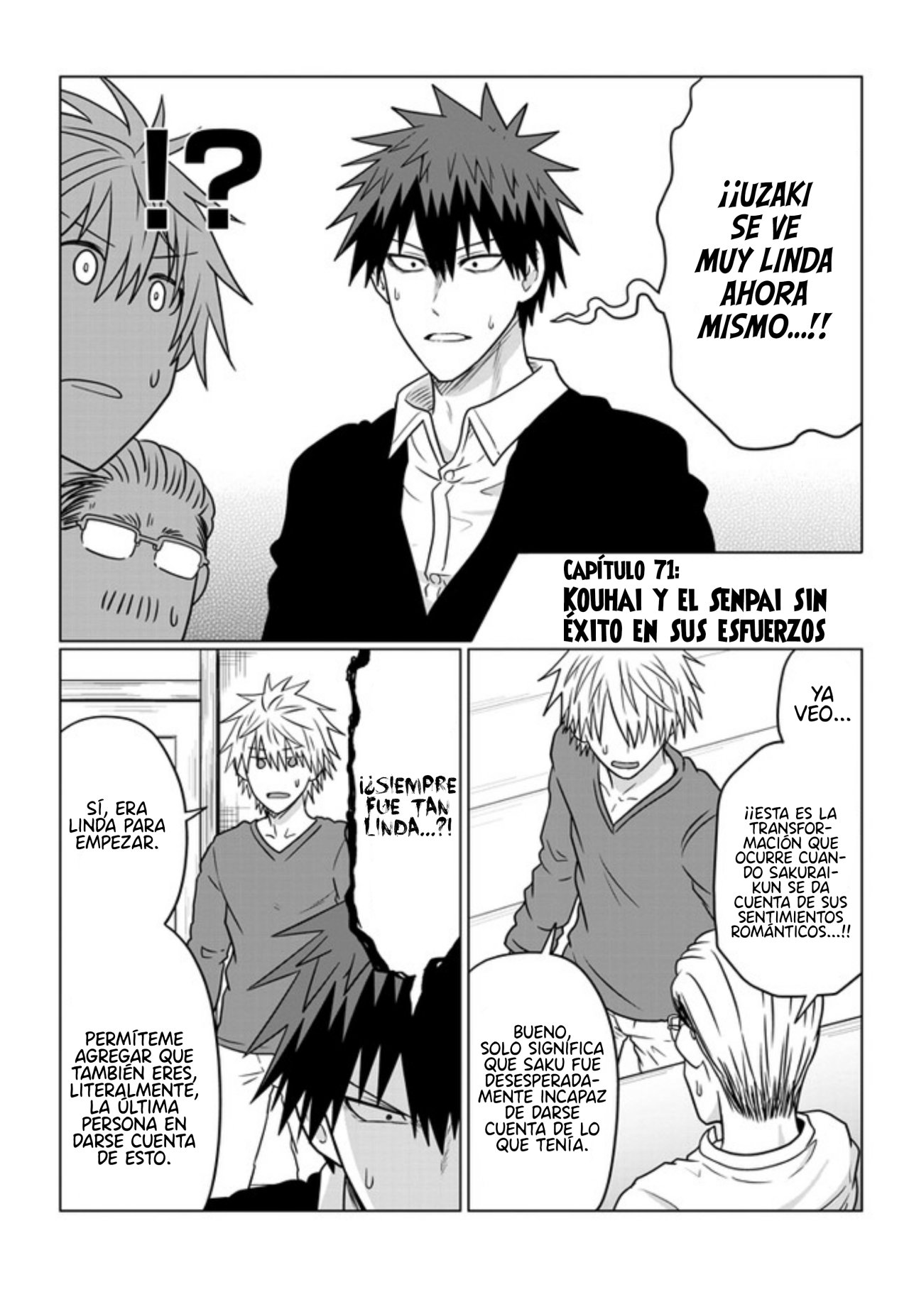 Uzaki-chan wa Asobitai! Capitulo 71 página 7