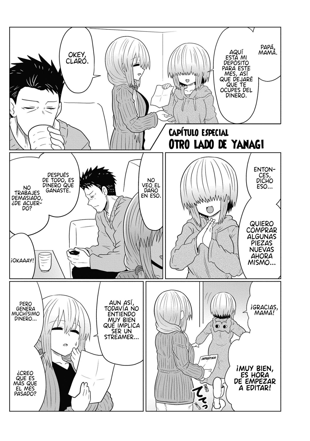 Uzaki-chan wa Asobitai! Capitulo 72.5 página 15