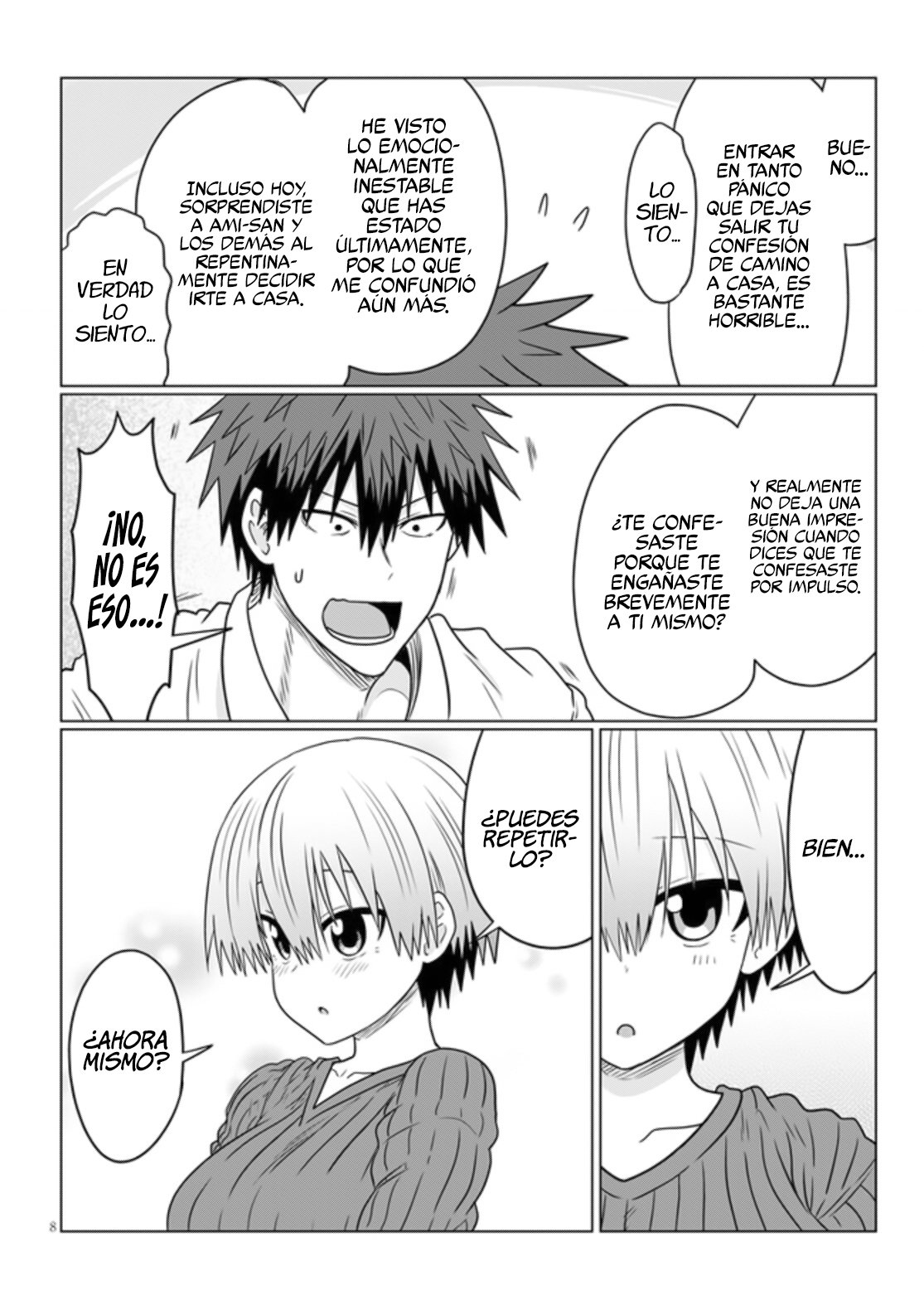 Uzaki-chan wa Asobitai! Capitulo 73 página 11