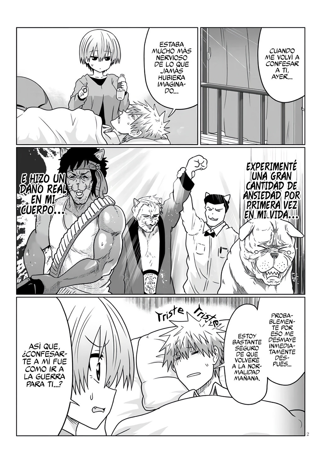 Uzaki-chan wa Asobitai! Capitulo 74.3 página 4