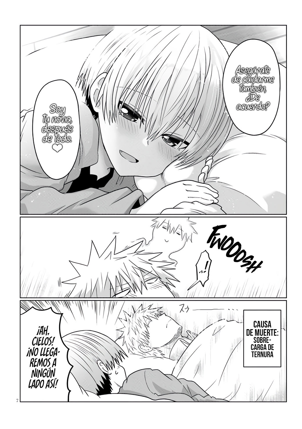 Uzaki-chan wa Asobitai! Capitulo 74.3 página 9
