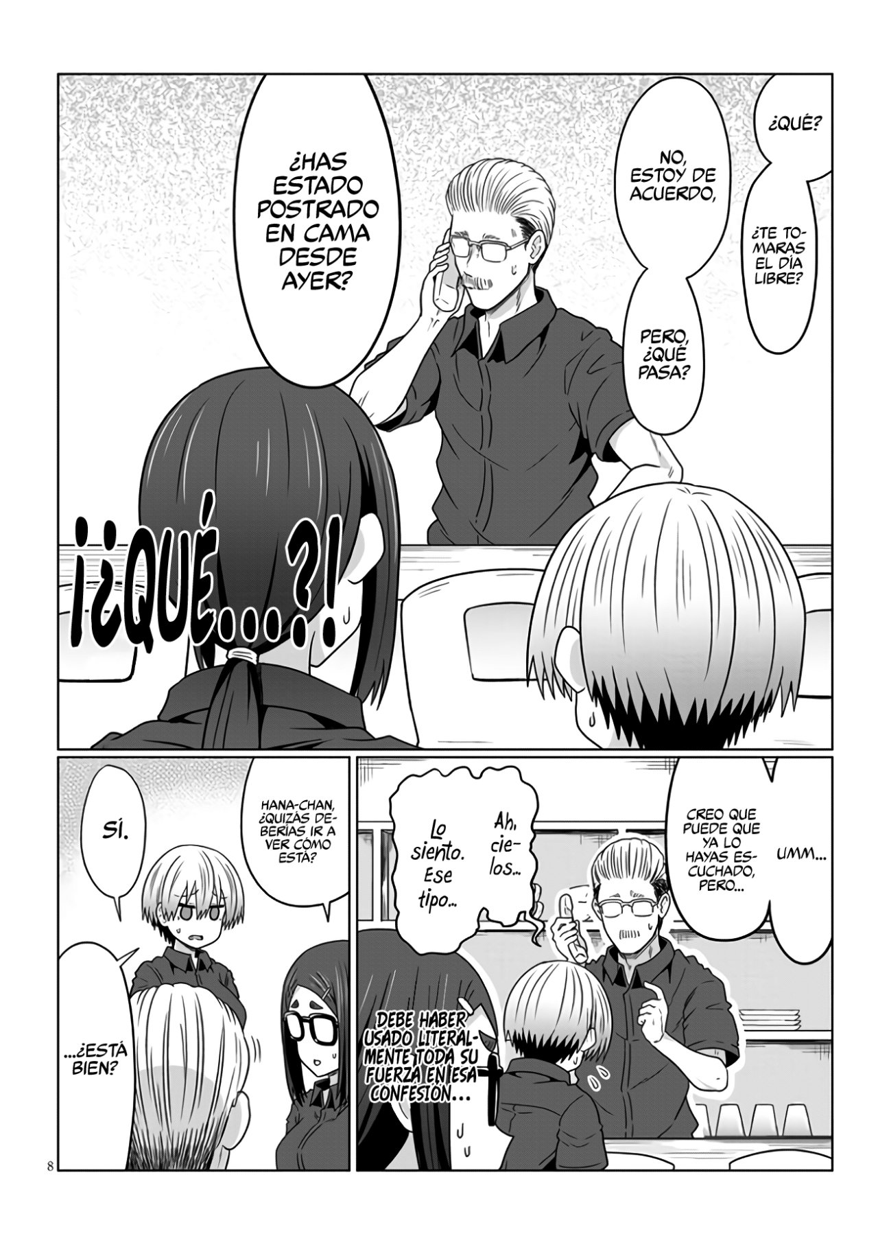 Uzaki-chan wa Asobitai! Capitulo 74 página 10