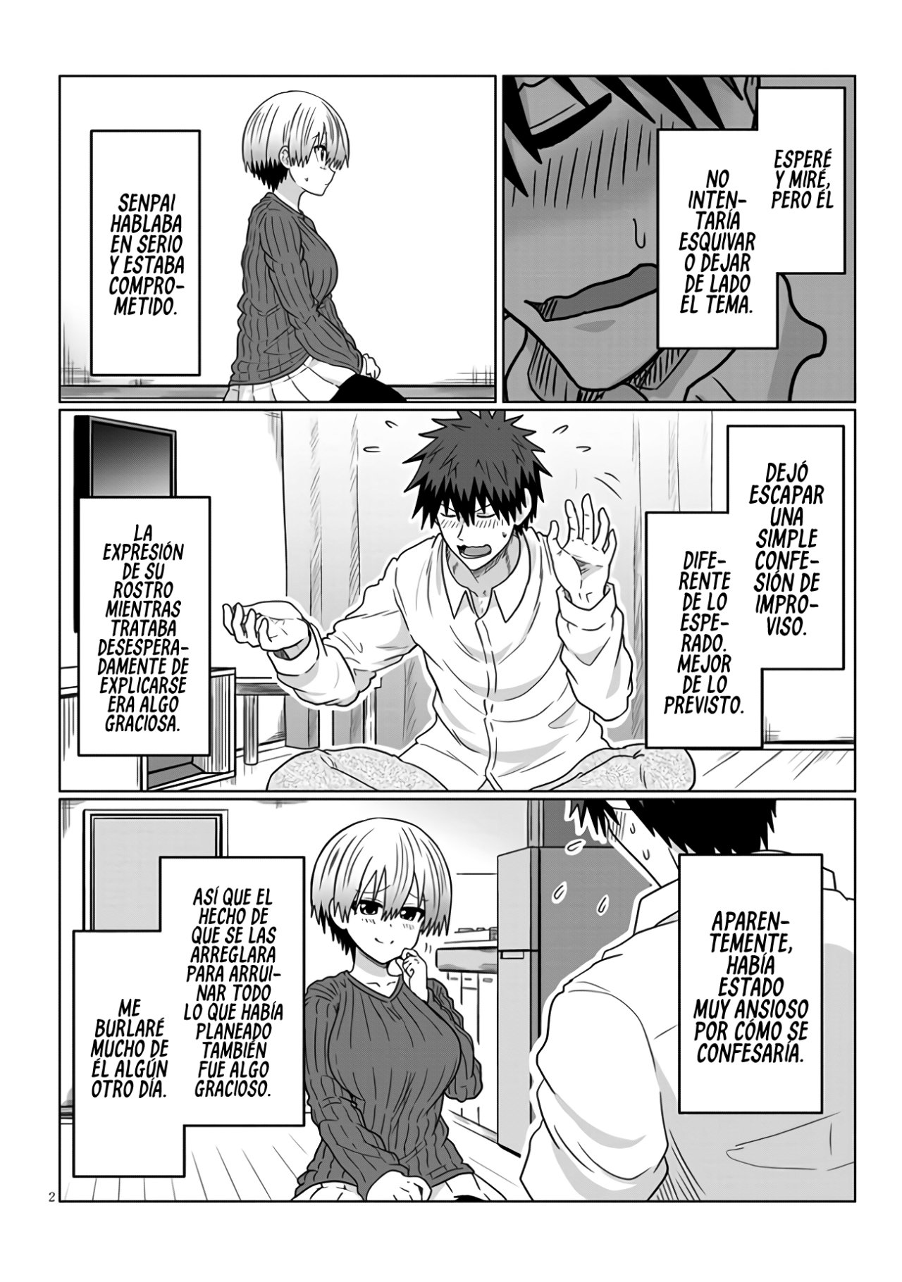 Uzaki-chan wa Asobitai! Capitulo 74 página 4