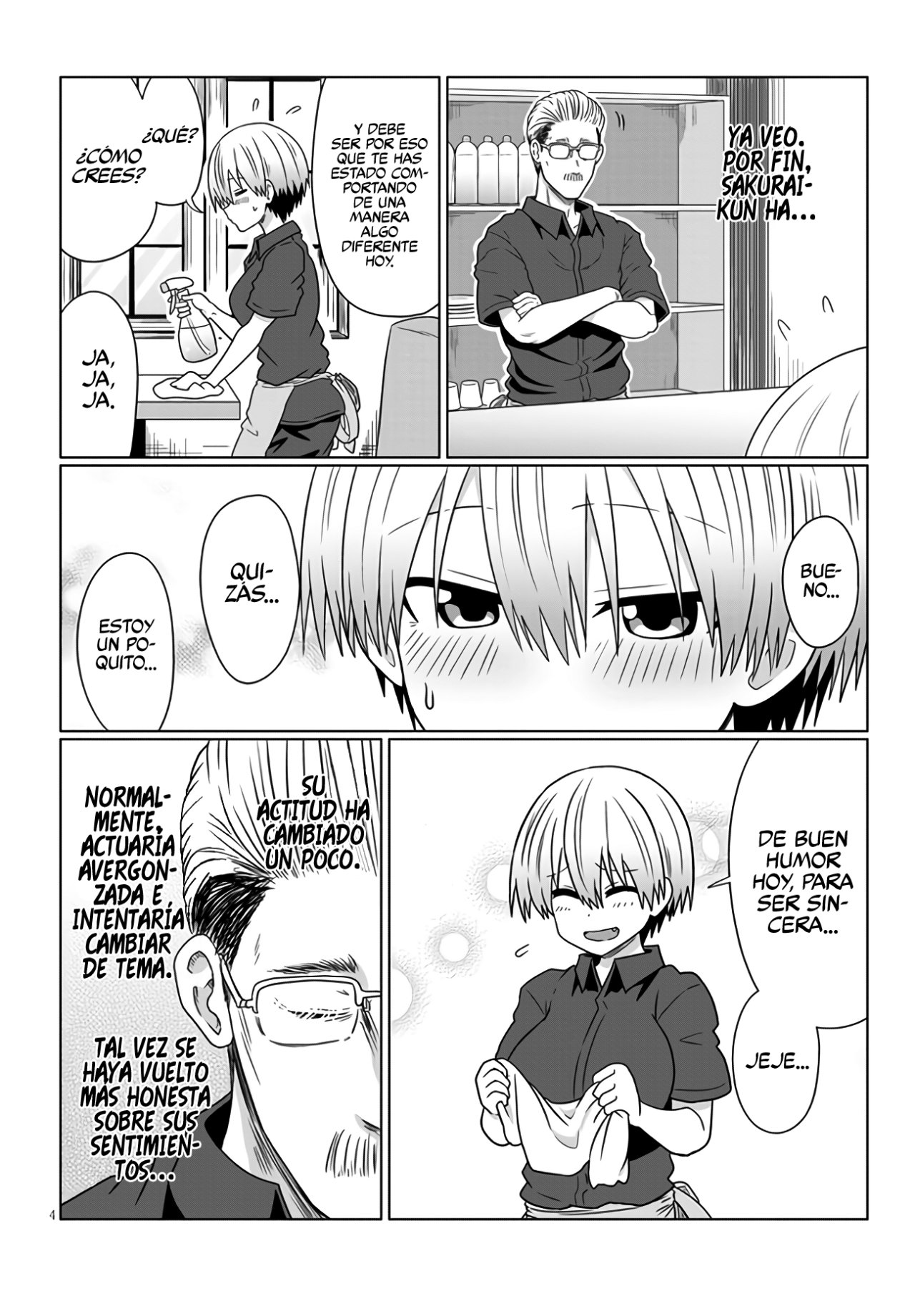 Uzaki-chan wa Asobitai! Capitulo 74 página 6