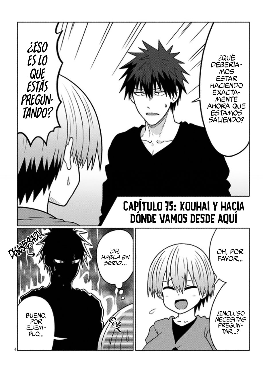 Uzaki-chan wa Asobitai! Capitulo 75 página 6