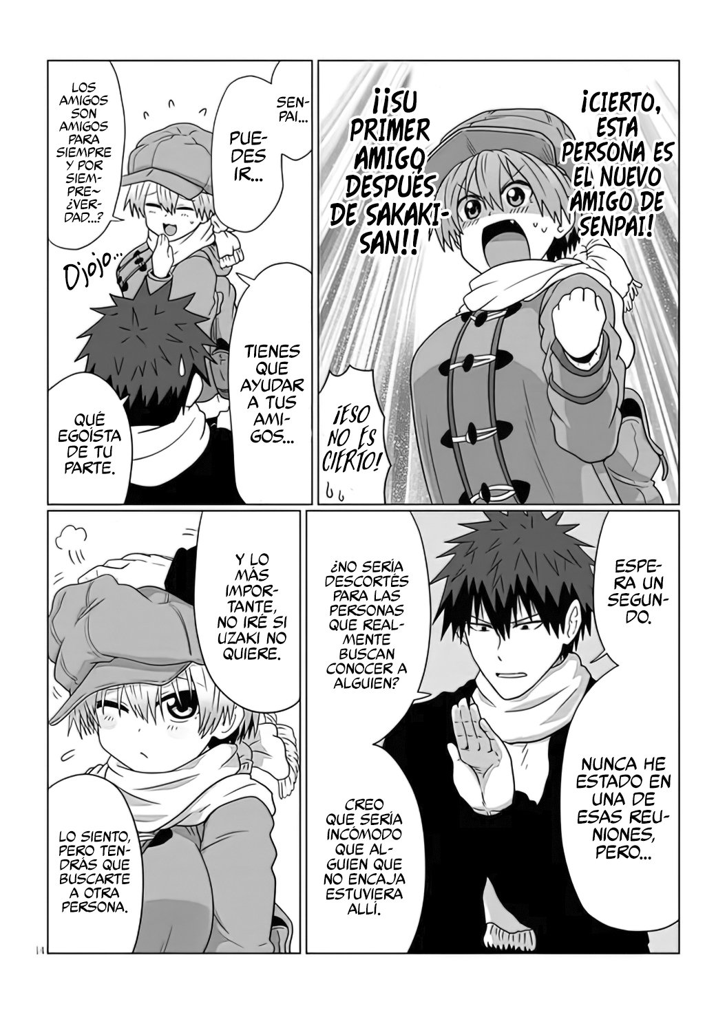 Uzaki-chan wa Asobitai! Capitulo 77 página 16