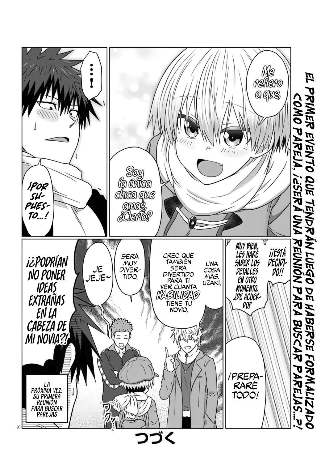 Uzaki-chan wa Asobitai! Capitulo 77 página 18